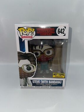 Funko Pop! Stranger Things Steve (With Bandana) #642 - Red Bandana
